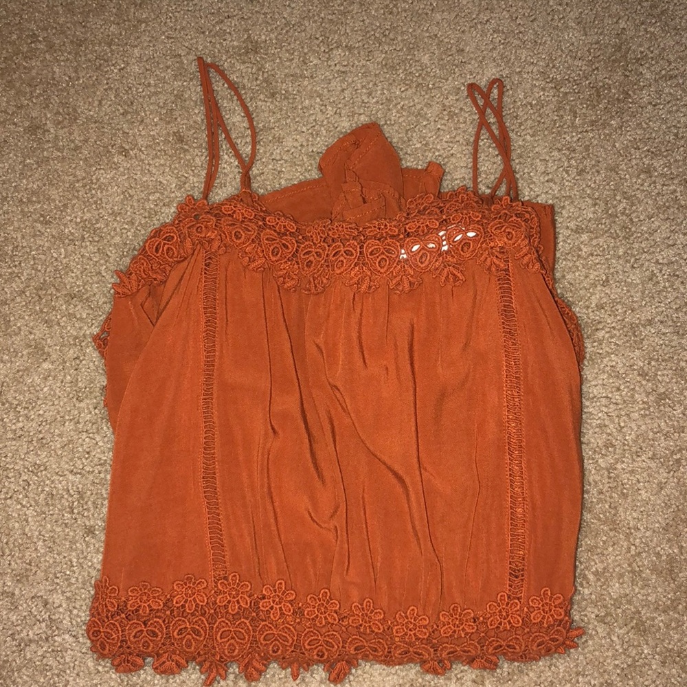 Orange romper